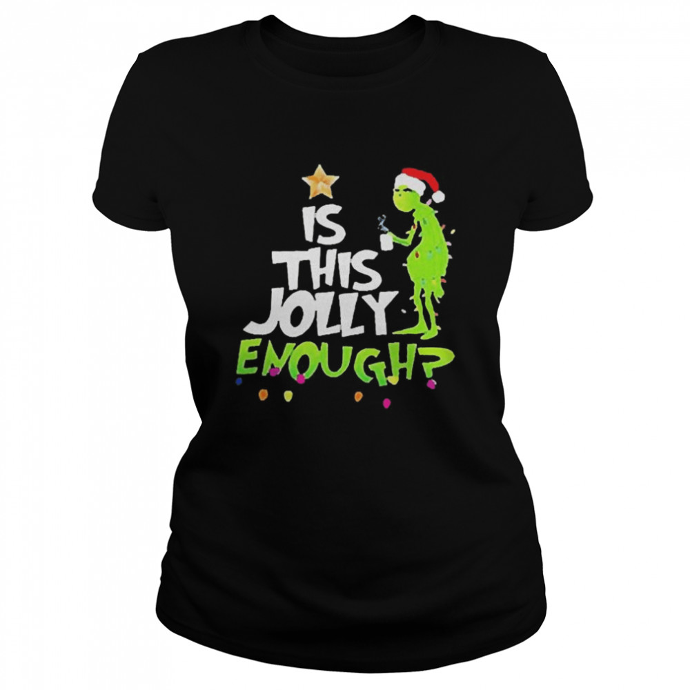 Grinch Jolly Enough Christmas Tumbler,