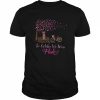 In October We Wear Pink Chihuahua Fall Leaves Breast Cancer  Classic Men's T-shirt