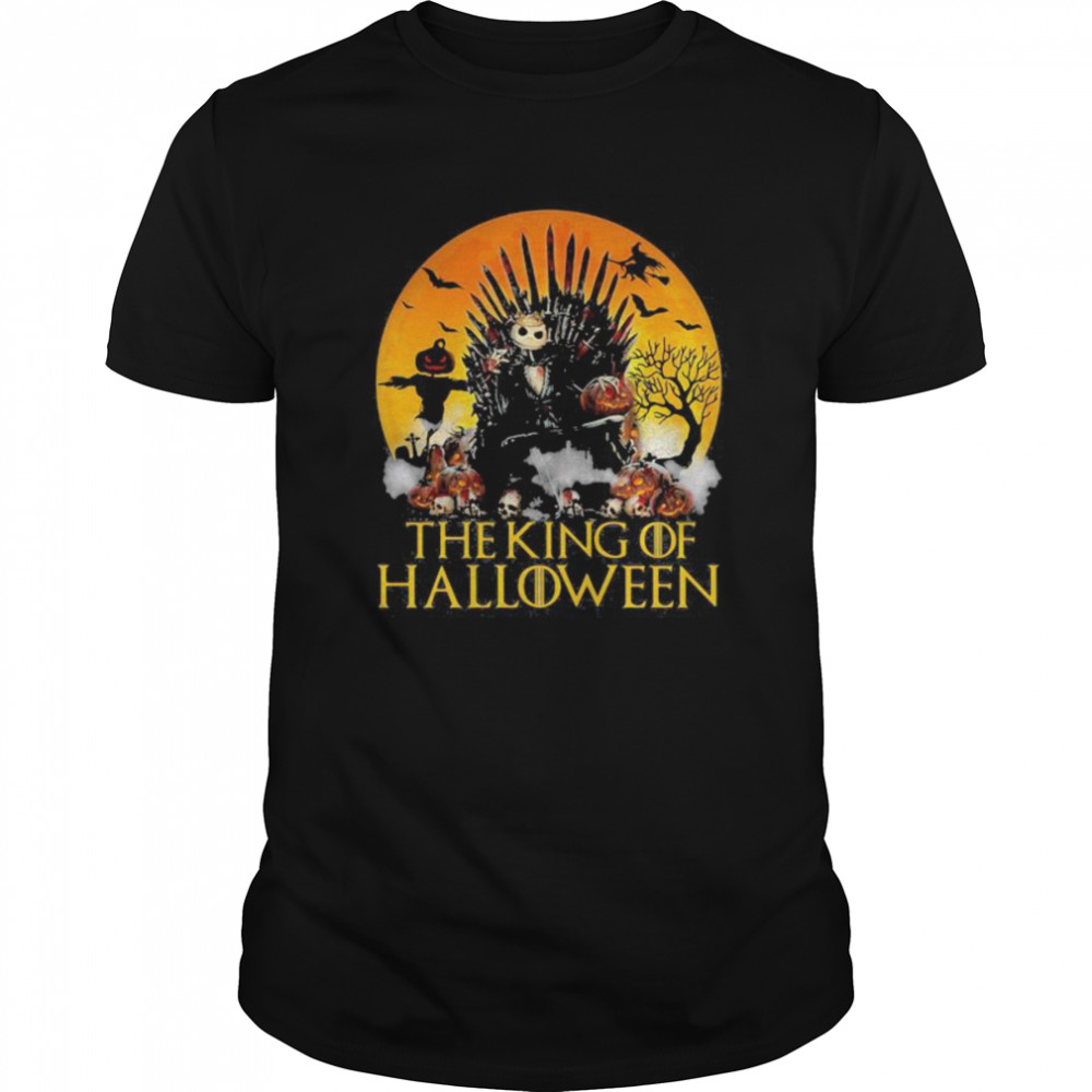 Jack Skellington The King Of Halloween shirt