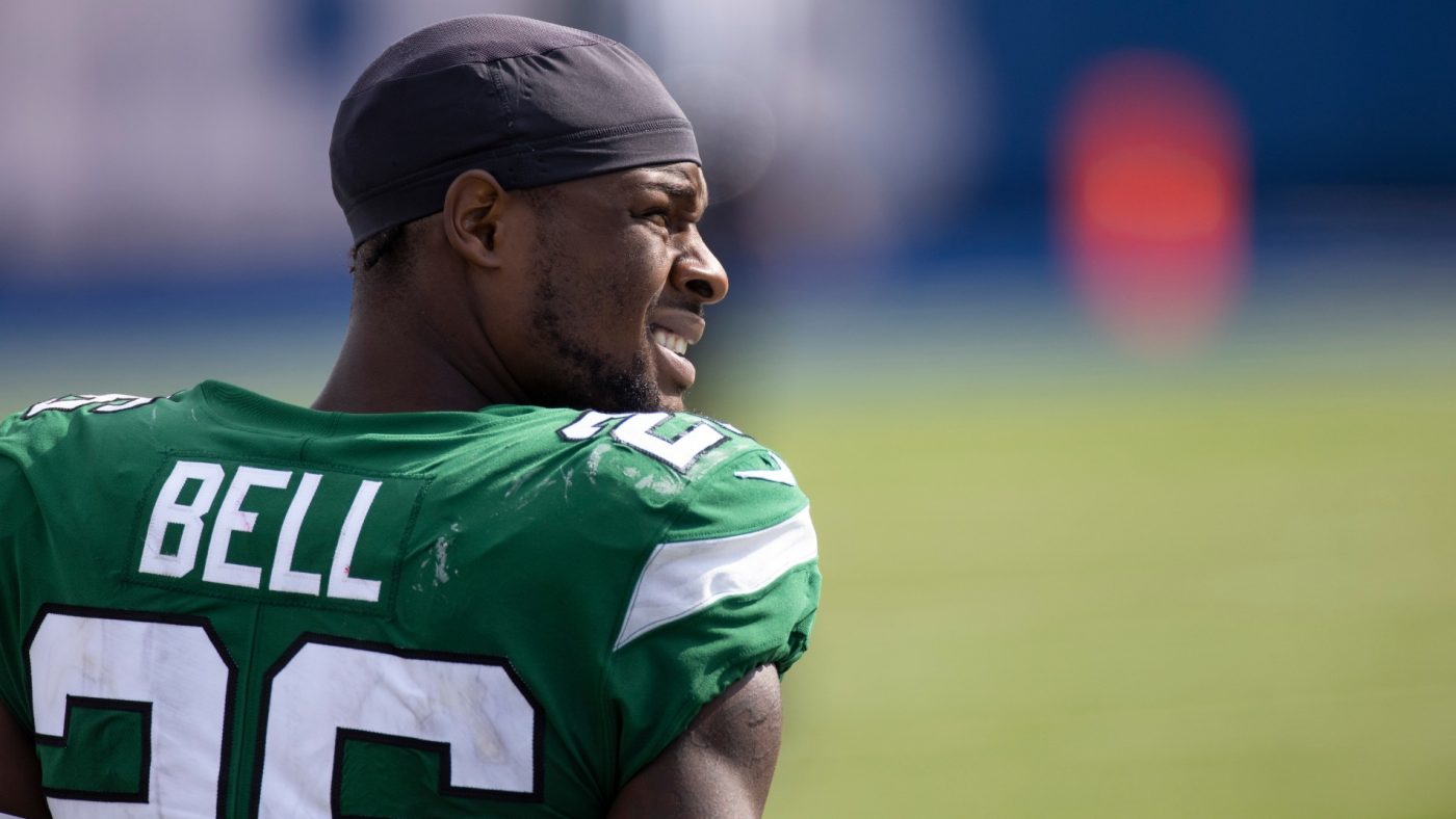 Jets release LeVeon Bell for not finding team