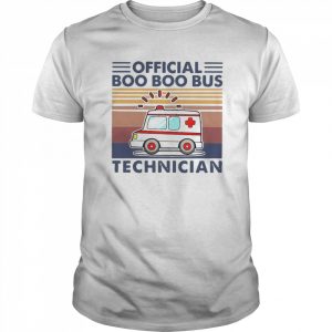 Paramedic Official Boo Boo Bus Technician  Classic Men's T-shirt