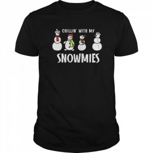 Snowmies Family Christmas Matching Pajamas Snow Man  Classic Men's T-shirt