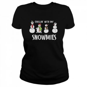 Snowmies Family Christmas Matching Pajamas Snow Man  Classic Women's T-shirt