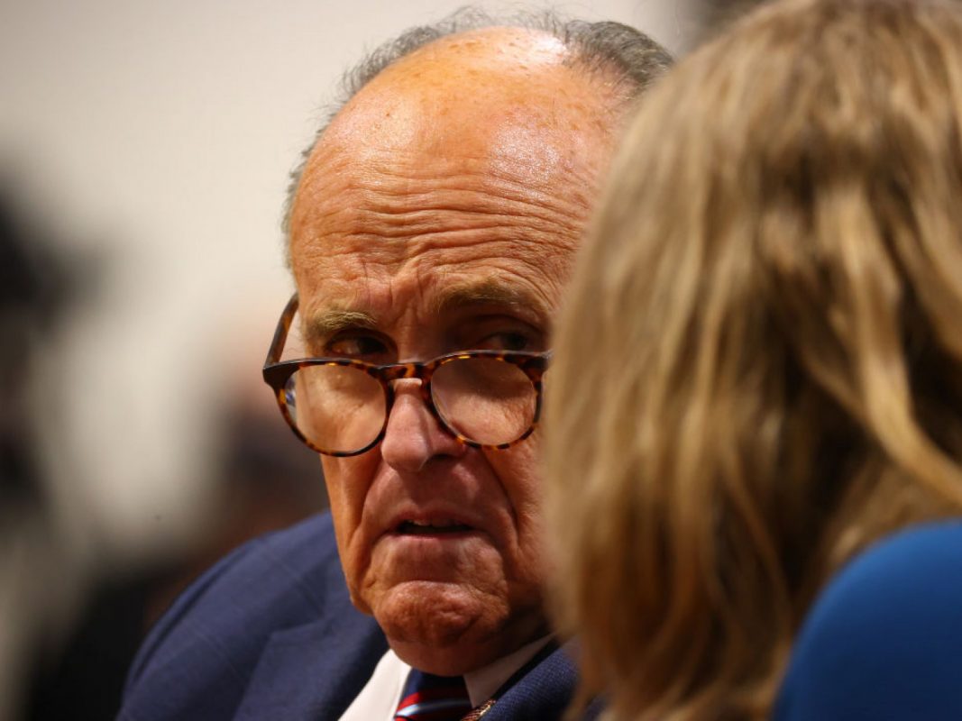 Rudy Giuliani Tests Positive for COVID 19 After Attending a Number of Election Hearings Maskless