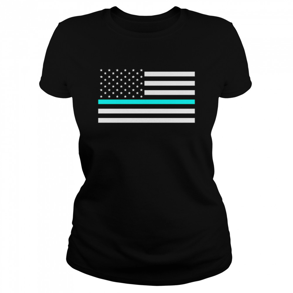 The Thin Baja Blast Line Flag  Classic Women's T-shirt