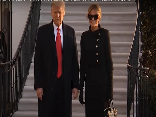 Melania Trump Exits The White House in An All-Black Outfit and $90 000 Birkin Bag