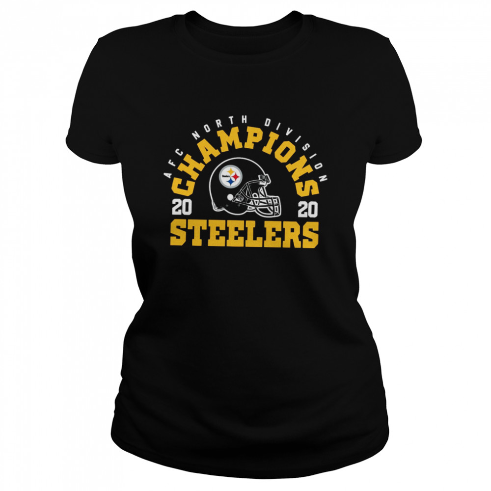 AFC North Division Champions 2020 Pittsburgh Steelers  Classic Women's T-shirt