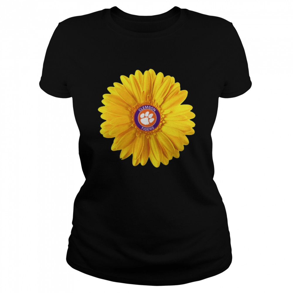 Clemson Tigers Football Sunflower  Classic Women's T-shirt