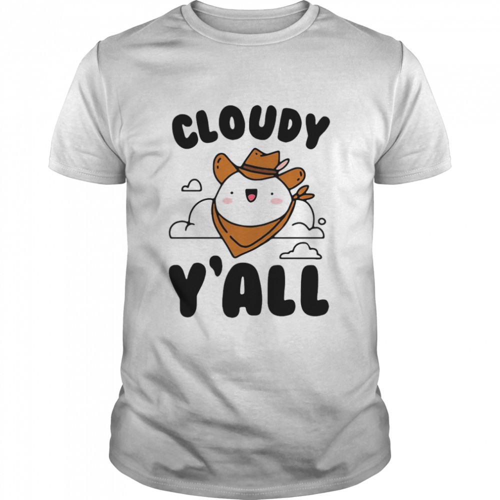 Cloudy Y’all  Classic Men's T-shirt