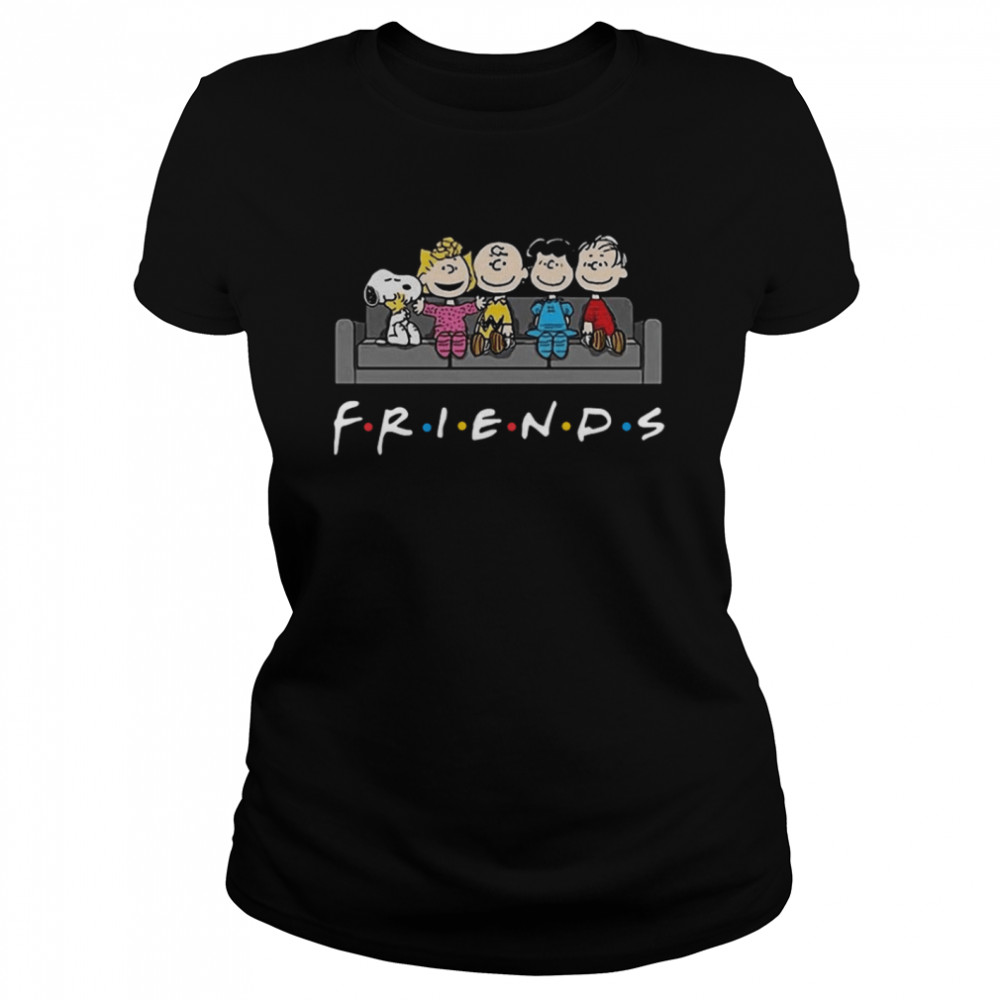 Happy The Peanuts Friends  Classic Women's T-shirt