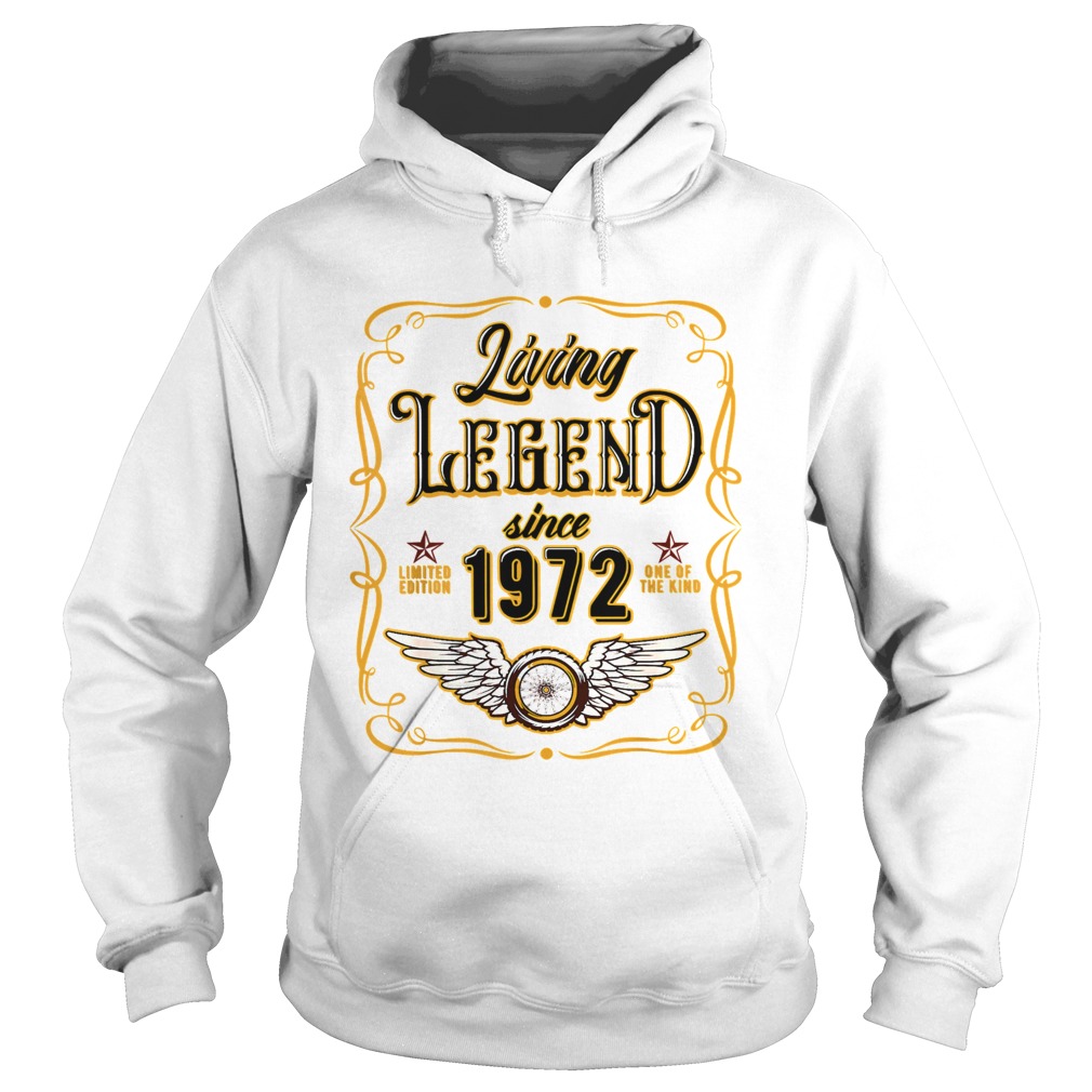 Living Legend Since 1972 48th Birthday  Hoodie