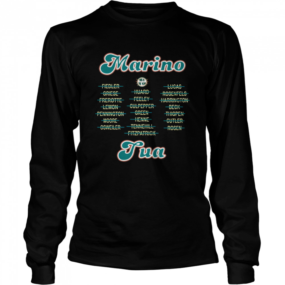 Marino this is the year fua  Long Sleeved T-shirt