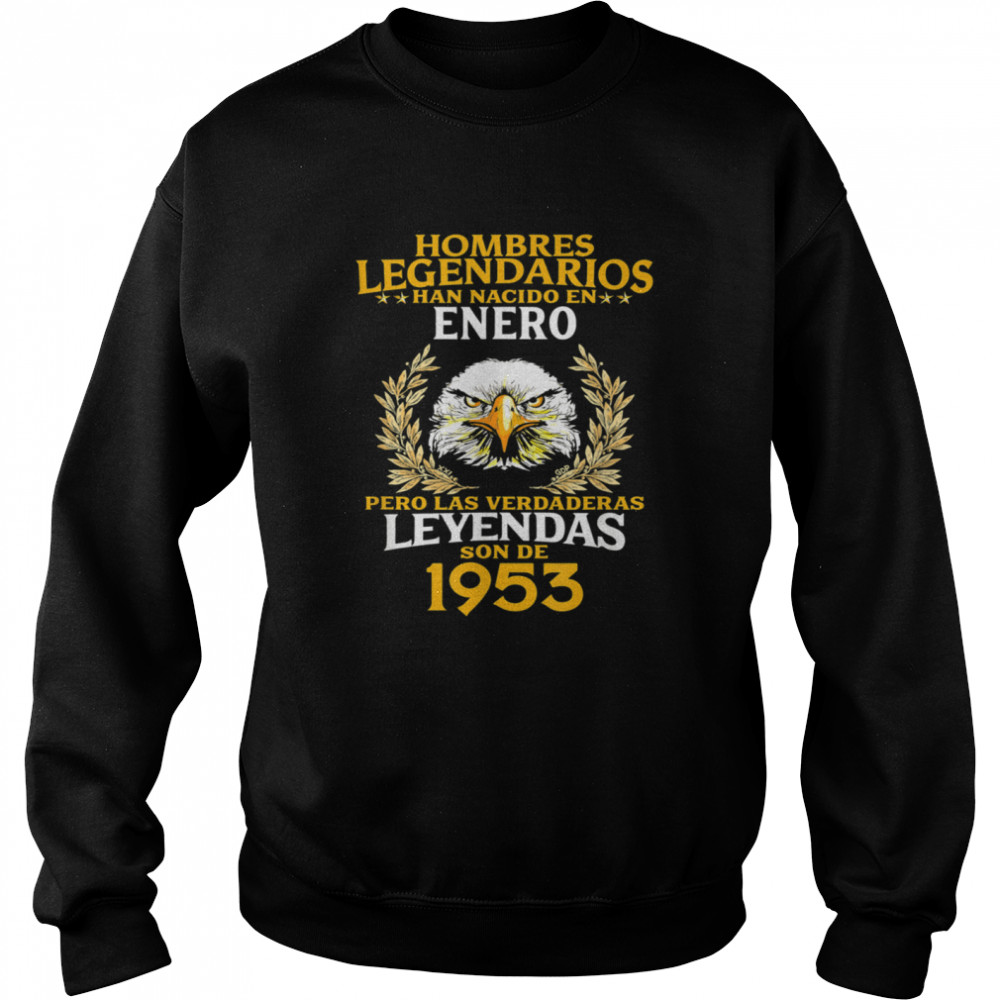 Mens 68th Birthday for Him Cumpleaños 68 Enero  Unisex Sweatshirt