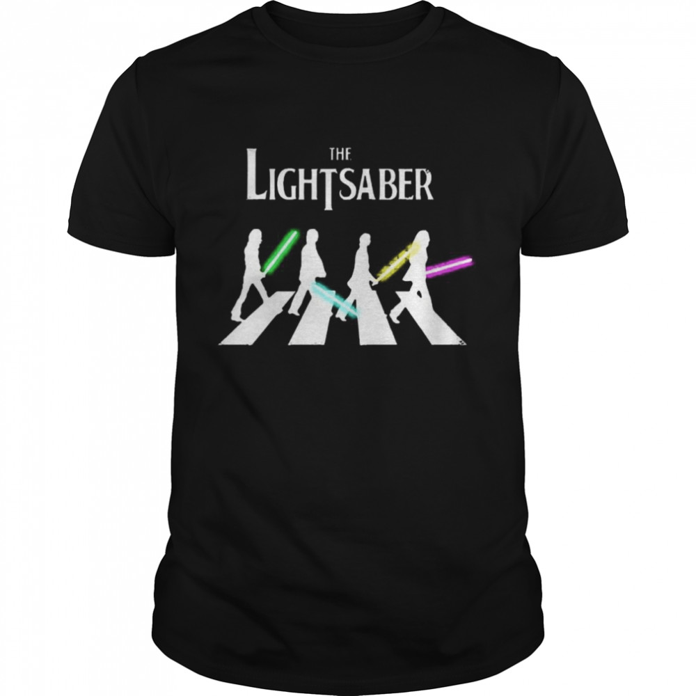 The Lightsaber Abbey Road  Classic Men's T-shirt