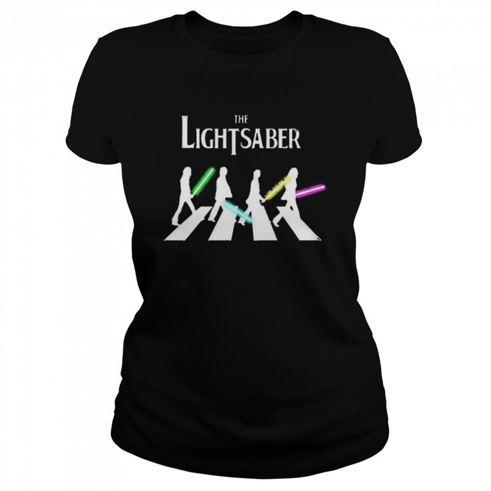 The Lightsaber Abbey Road  Classic Women's T-shirt