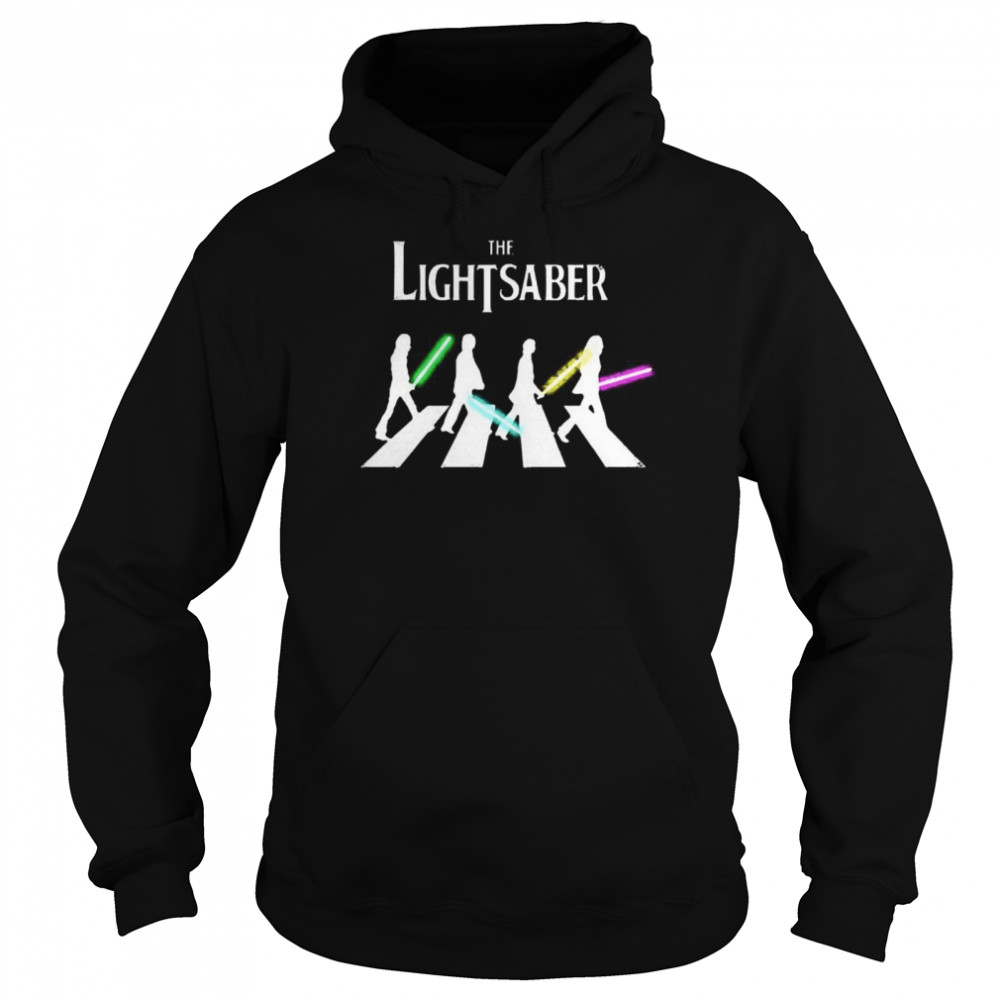 The Lightsaber Abbey Road  Unisex Hoodie