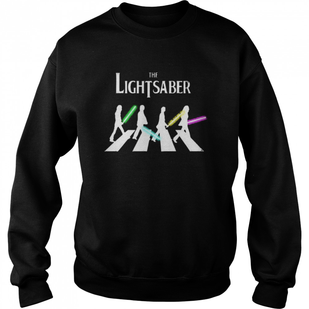 The Lightsaber Abbey Road  Unisex Sweatshirt