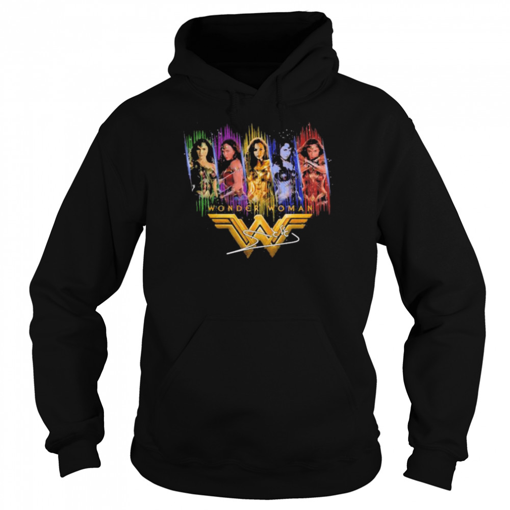 Wonder Woman Movies Signature  Unisex Hoodie