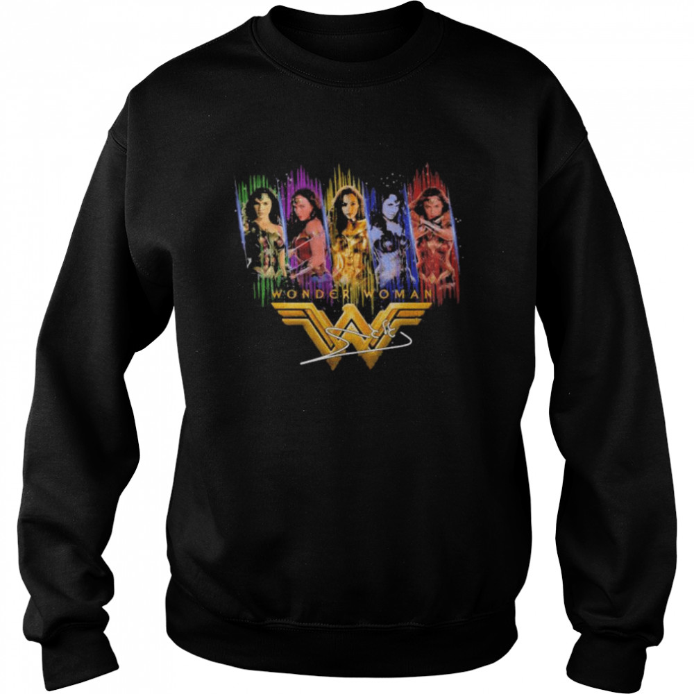 Wonder Woman Movies Signature  Unisex Sweatshirt