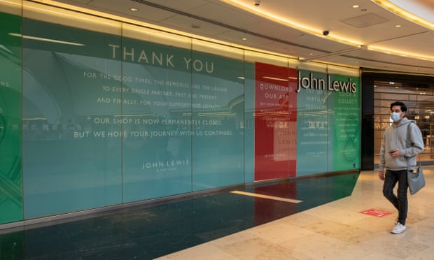 John Lewis considering fresh store closures in response to Covid