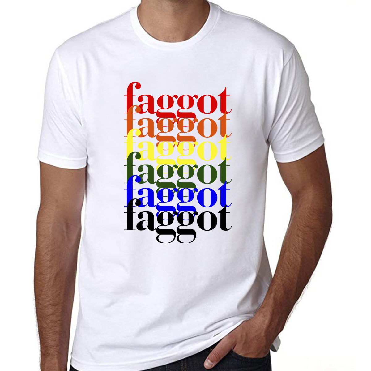 Gay pride rainbow faggot shirts