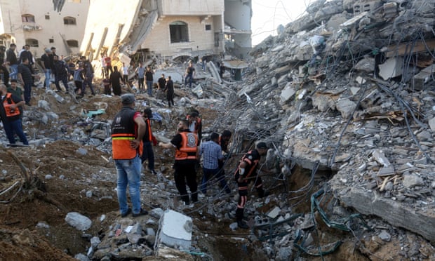 Gazans describe the Israeli bombardment of their homes