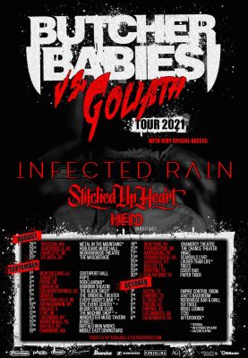 Butcher Babies to Play Entire ‘Goliath’ Debut Album on 2021 Tour With Infected Rain + Stitched Up Heart