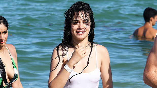 Camila Cabello Takes A Dip In The OceanWhile Rocking Tiny Bikini In Miami