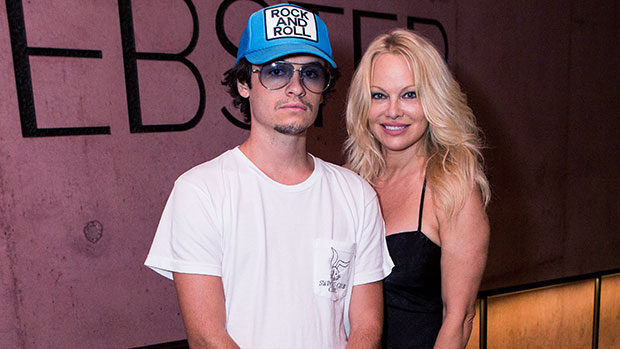 Pam Anderson 54 Stuns With TommyLee Look-Alike Son Dylan 23 At ClothingLaunch Party