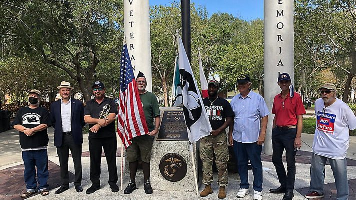 Veterans for Peace commemorate Armistice Day in St. Petersburg