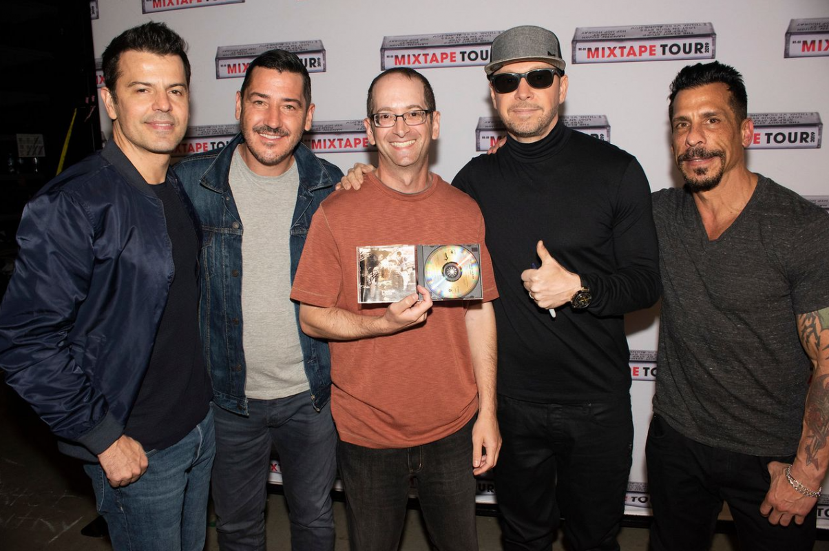 New Kids On The Block fan finally completes 3-decade quest for signed ‘Hangin’ Tough’ album