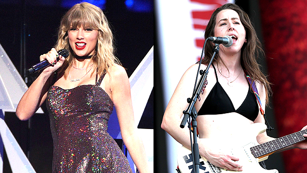 Taylor Swift surprised fans at the HAIM show on July 21. 