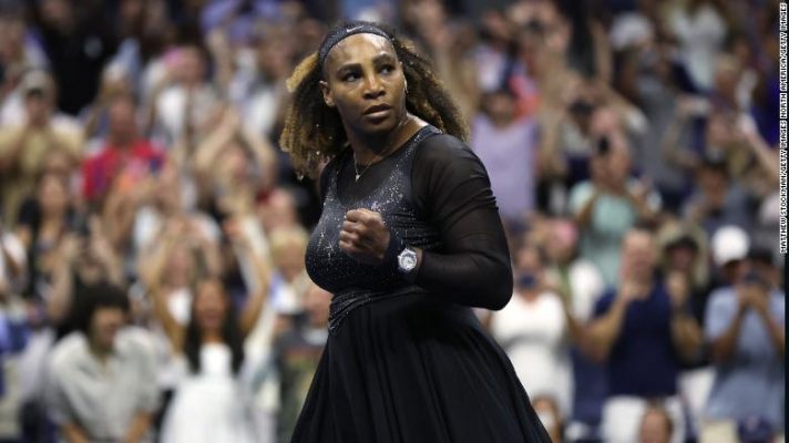 Serena Williams has raised her game during the US Open.