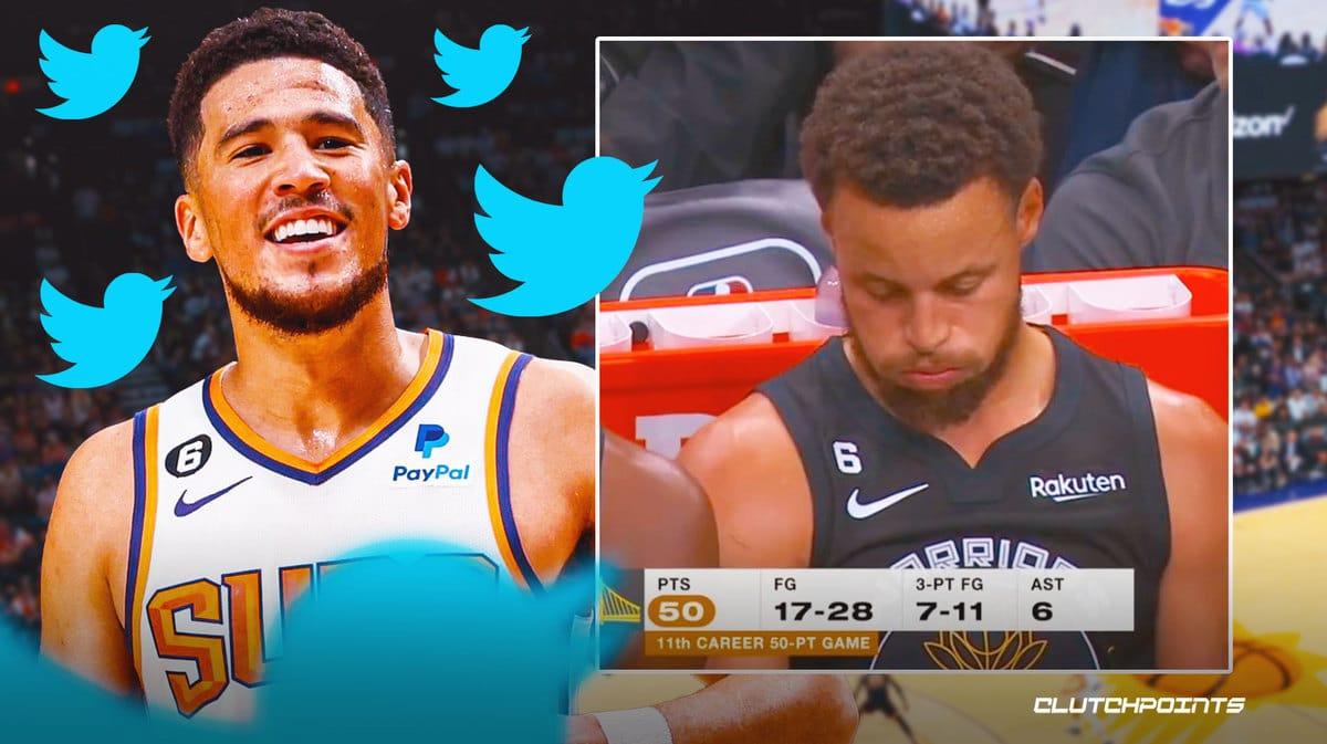 NBA Twitter goes wild as Stephen Curry drops 50 vs. Suns in blowout Warriors loss