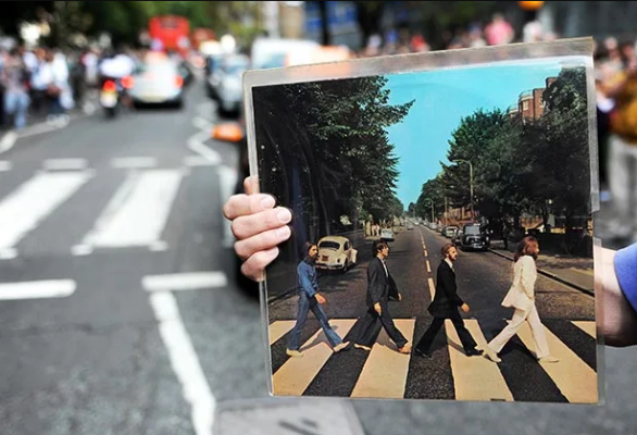 The ‘Abbey Road’ album was photographed in 1969.