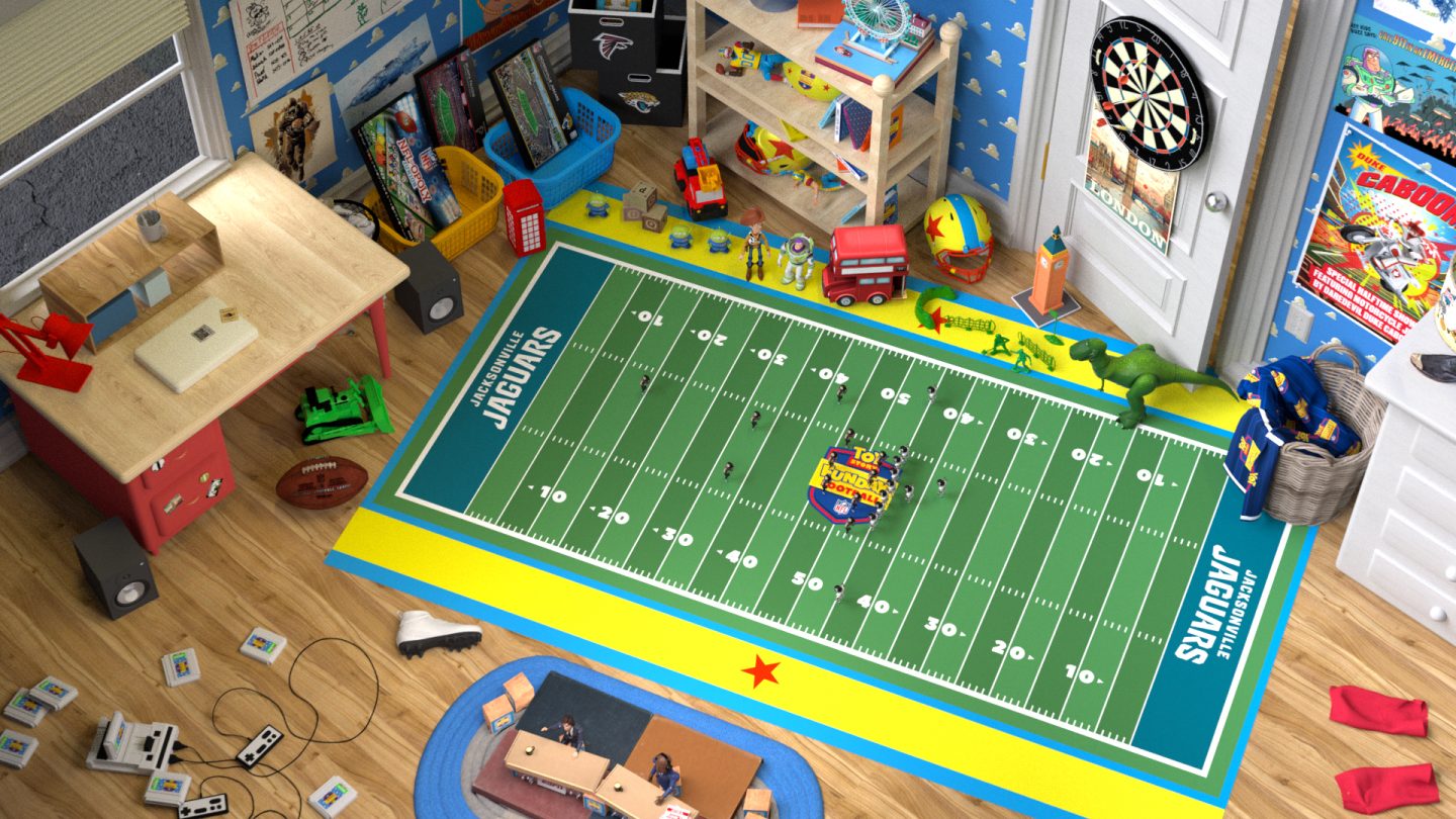 An Animated Behind-the-Scenes Look at ESPN’s ‘Toy Story Funday Football’
