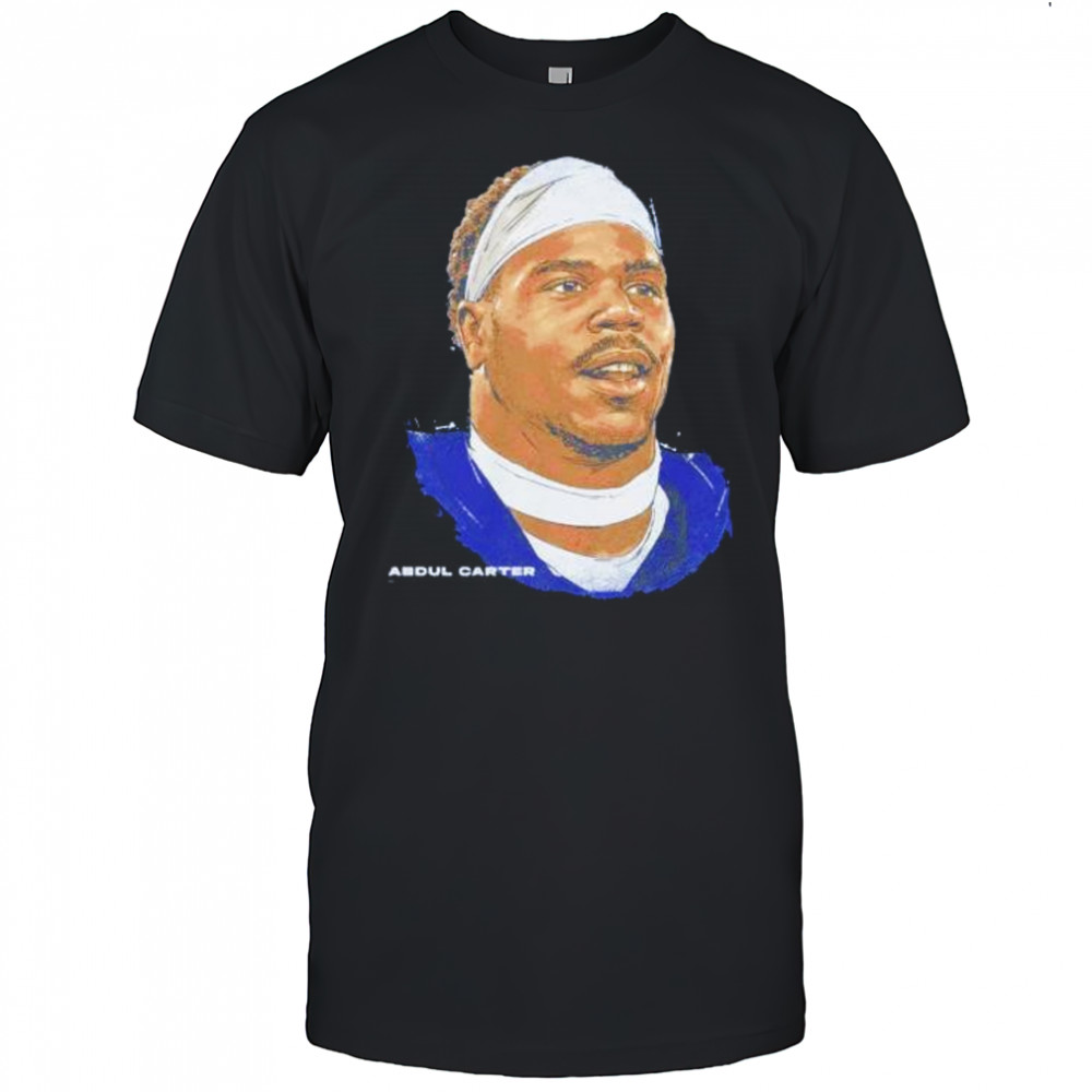Abdul Carter New York Giants portrait shirt