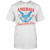 America land of the free 1776 shirt