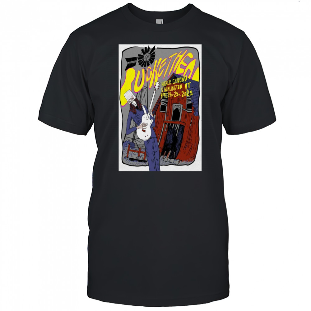 Buckethead Higher Ground Music Hall South Burlington VT April 24-25 2025 t-shirt