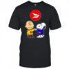 Canada Post Charlie Brown and Snoopy shirt