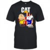 Caterpillar Charlie Brown and Snoopy shirt