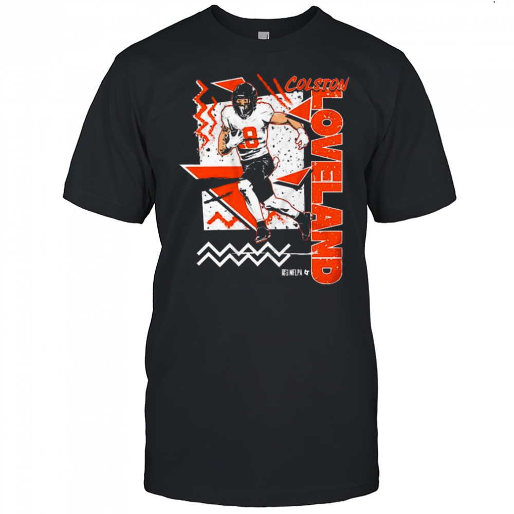 Colston Loveland 90s Style Chicago Bears NFL 2025 Vintage t-shirt