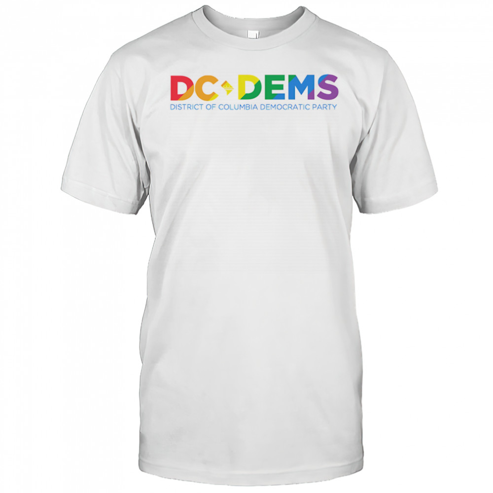 DC Dems LGBT Pride shirt
