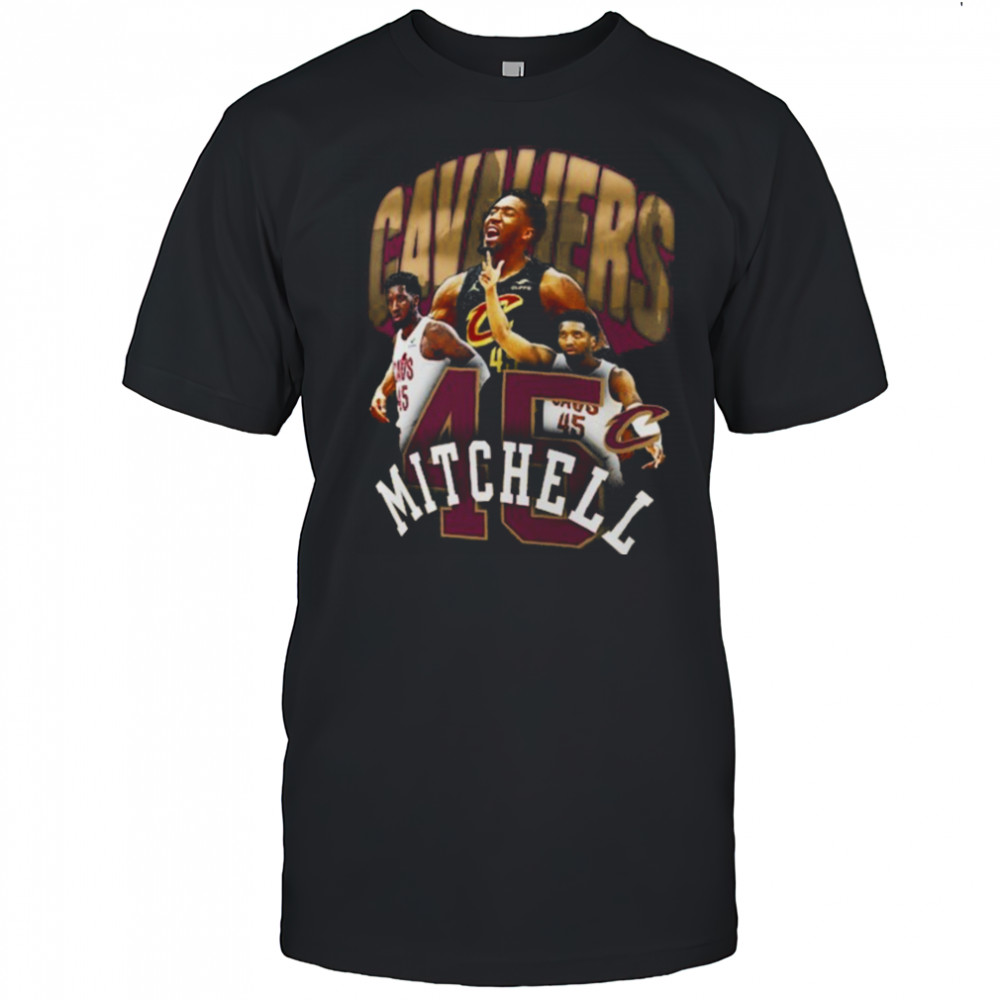Donovan Mitchell Cleveland Cavaliers Notorious 4.0 T Shirt