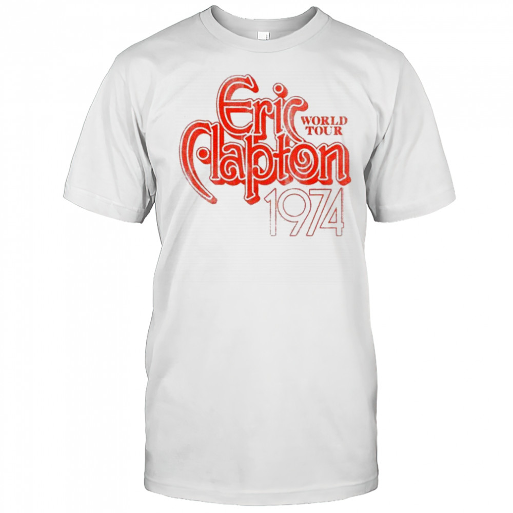 Eric Clapton World Tour 1974 T-shirt