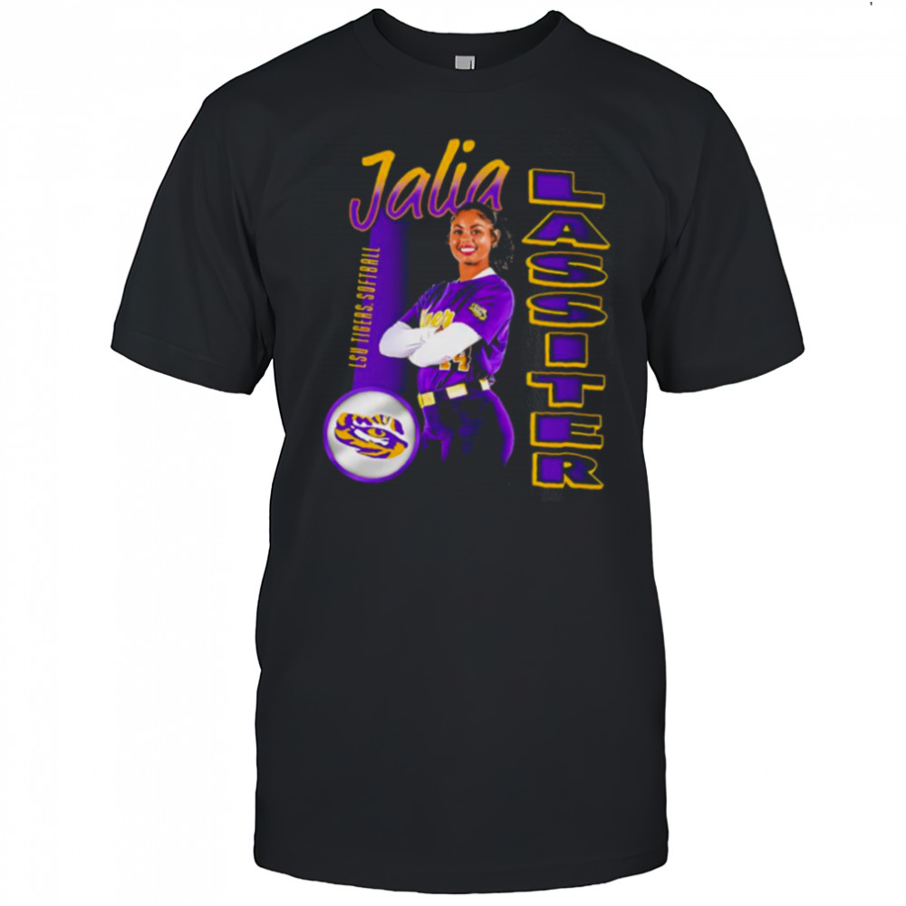 Jalia Lassiter LSU Tigers softball retro shirt