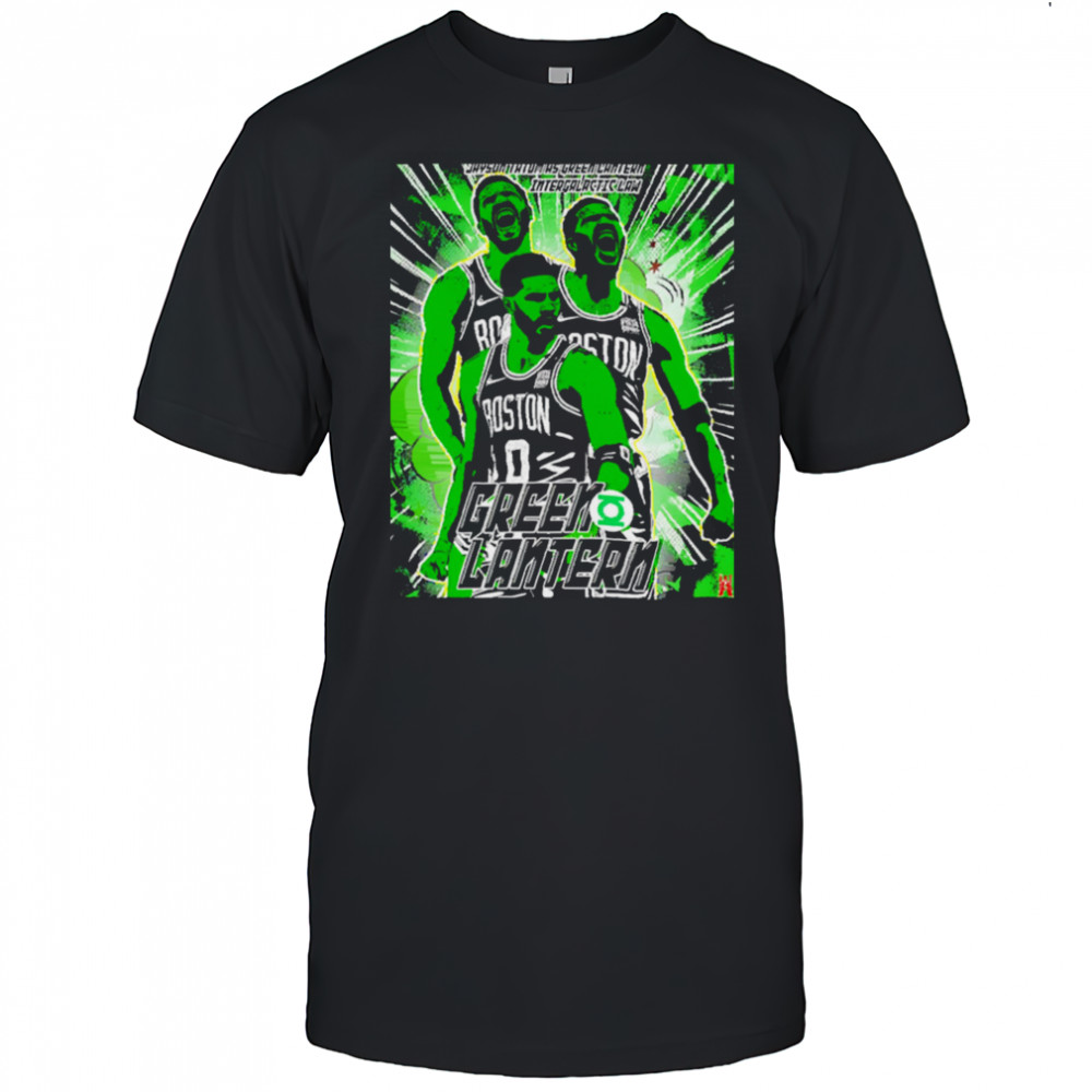 Jayson Tatum As Green Lantern Intergalactic Law Greeko Lantern shirt