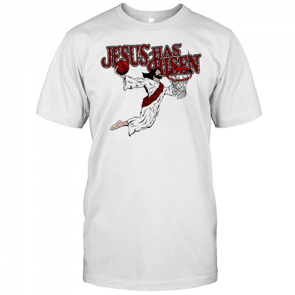 Jesus has Risen basketball shirt