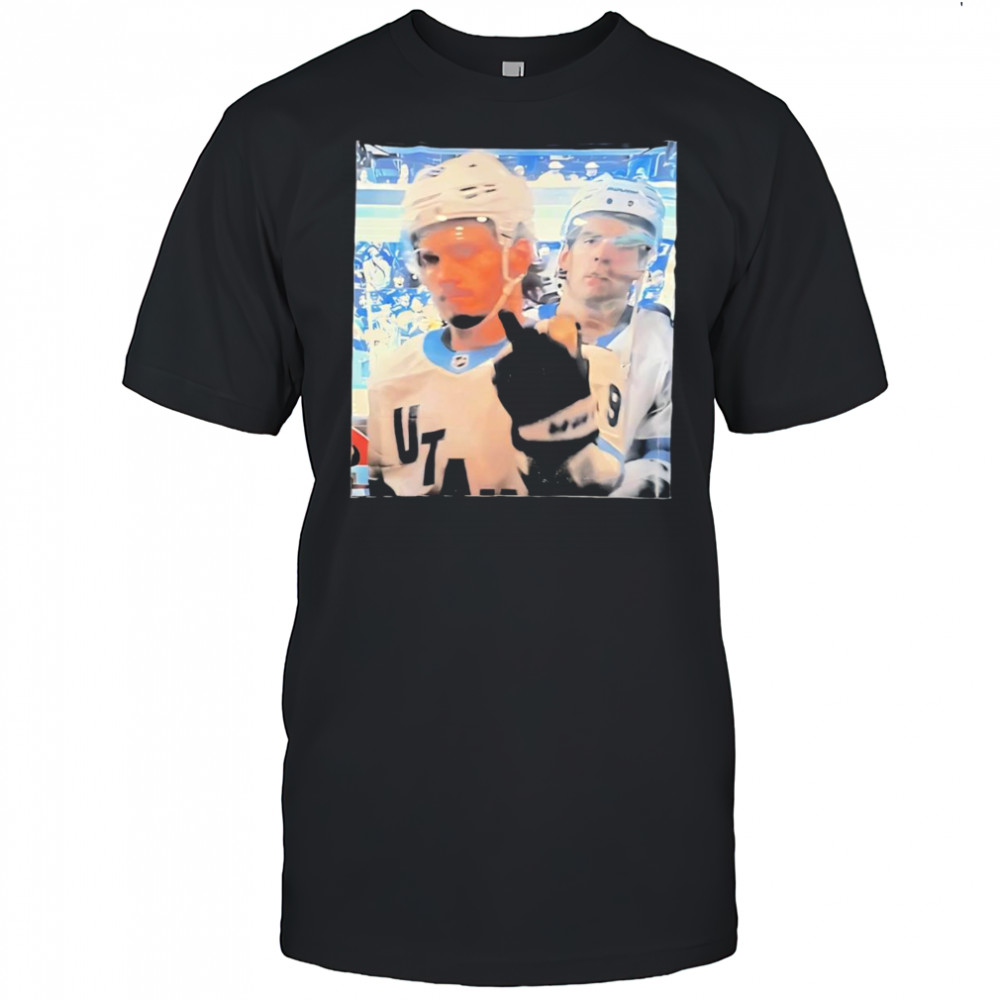 Mikhail Sergachev middle finger shirt