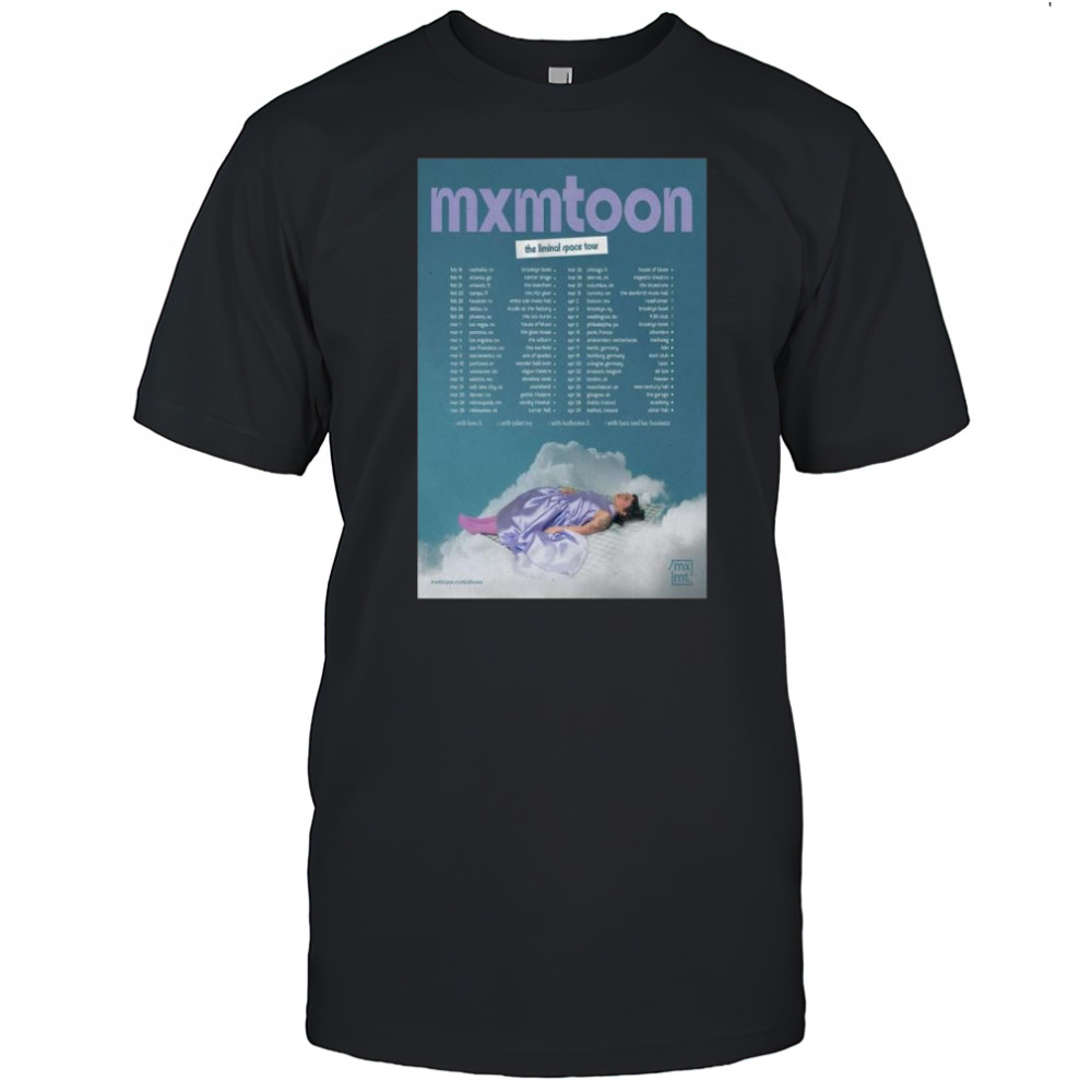 Mxmtoon The Liminal Space Tour 2025 t-shirt